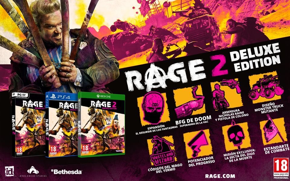 Rage 2 Edicion Deluxe