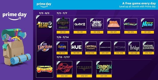 Prime day Twitch prime july 2018