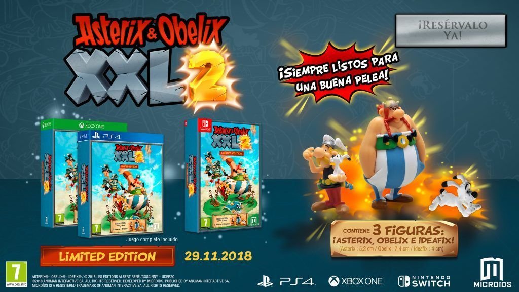 Asterix Y Obelix XXL 2 Edicion Limitada