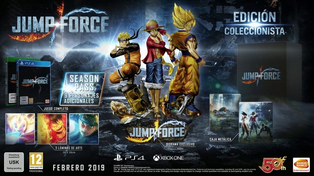 Jump force Edicion Coleccionista