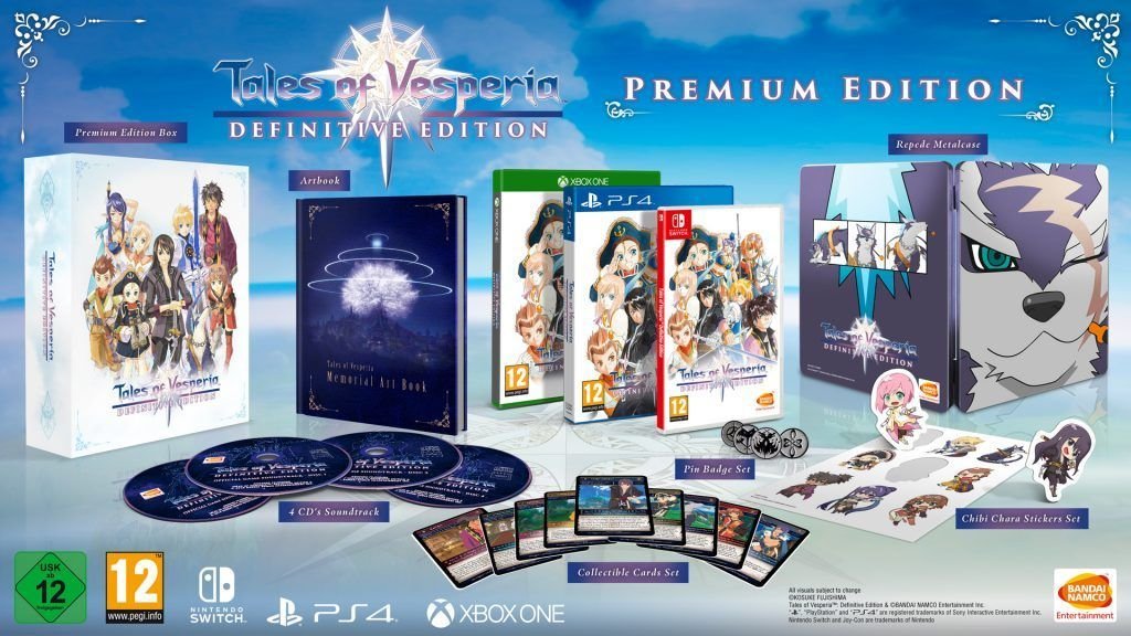 Tales Of Vesperia Definitive Edition Premium Edition