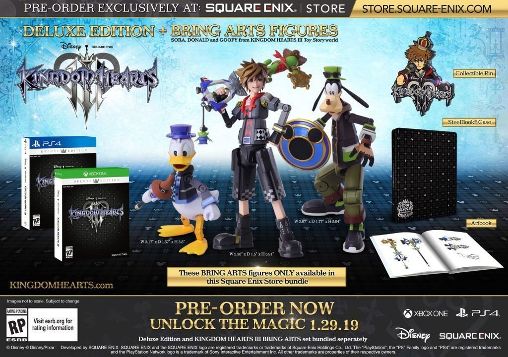 Kingdom Hearts III edicion coleccionista