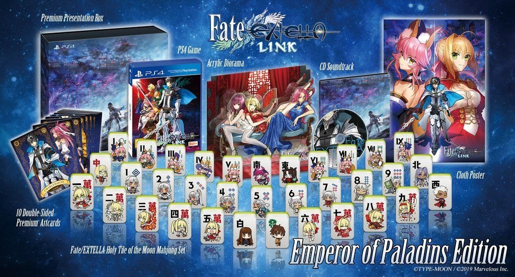 Fate Extella Link Emperor of Paladins Edition
