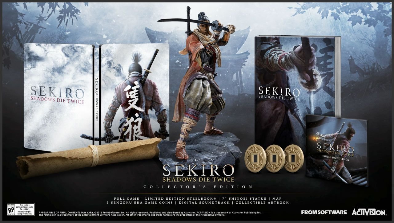 Sekiro Shadows Die Twice edicion coleccionista