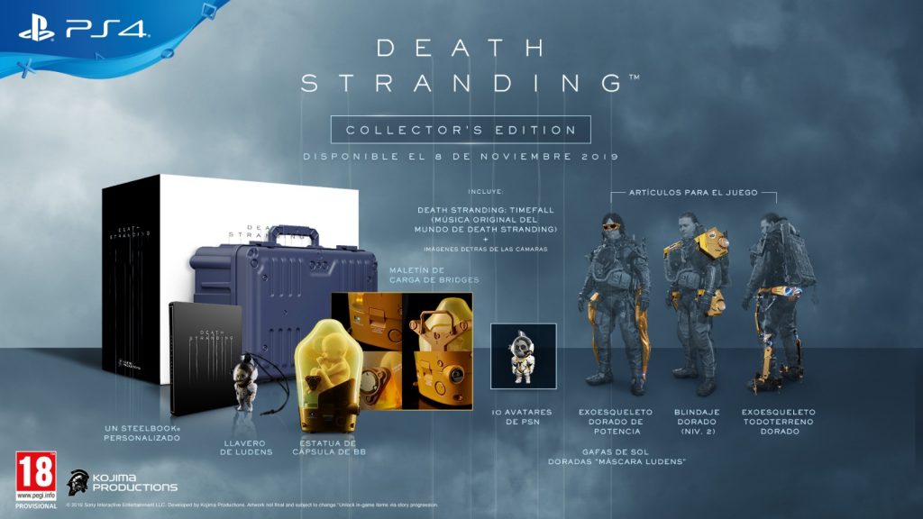 Death Stranding collector's edition