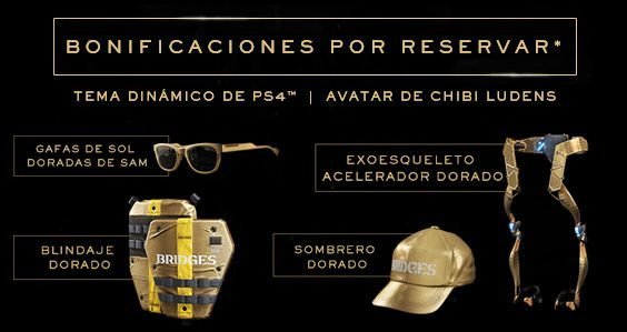 Bonificaciones reserva death stranding