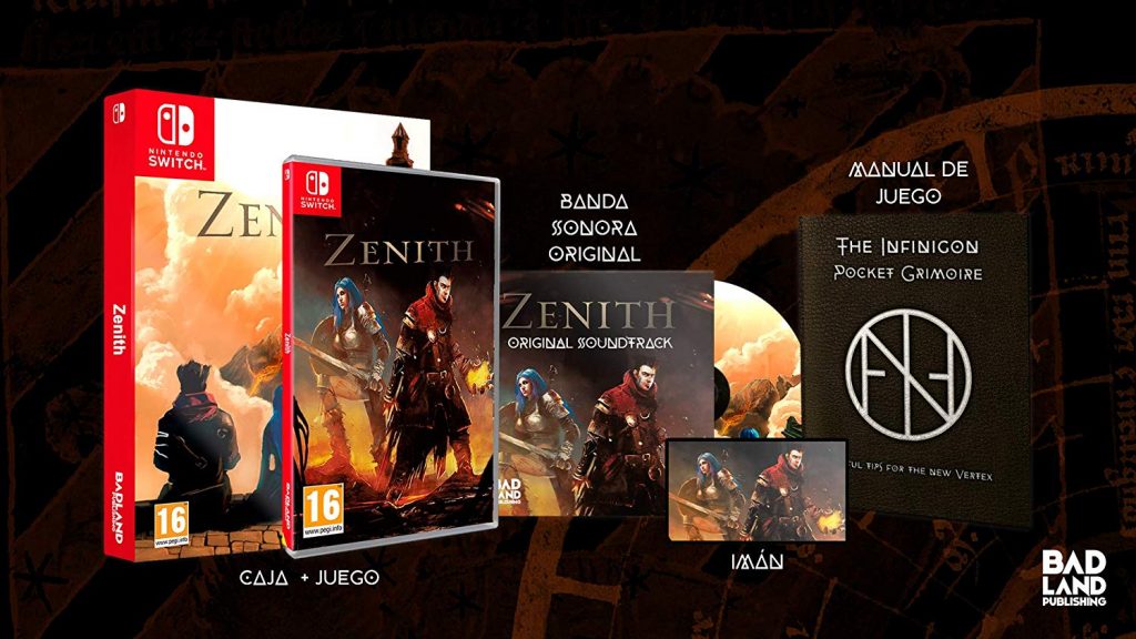 Zenith Edicion Coleccionista Nintendo Switch