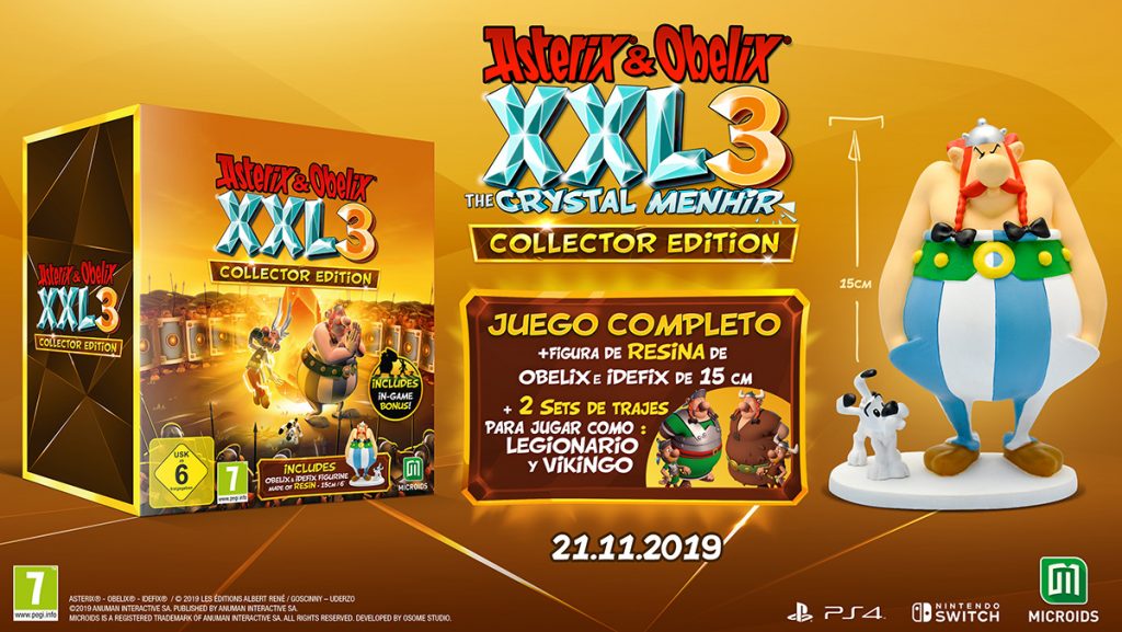 asterix y obelix XXL3 edicion coleccionista