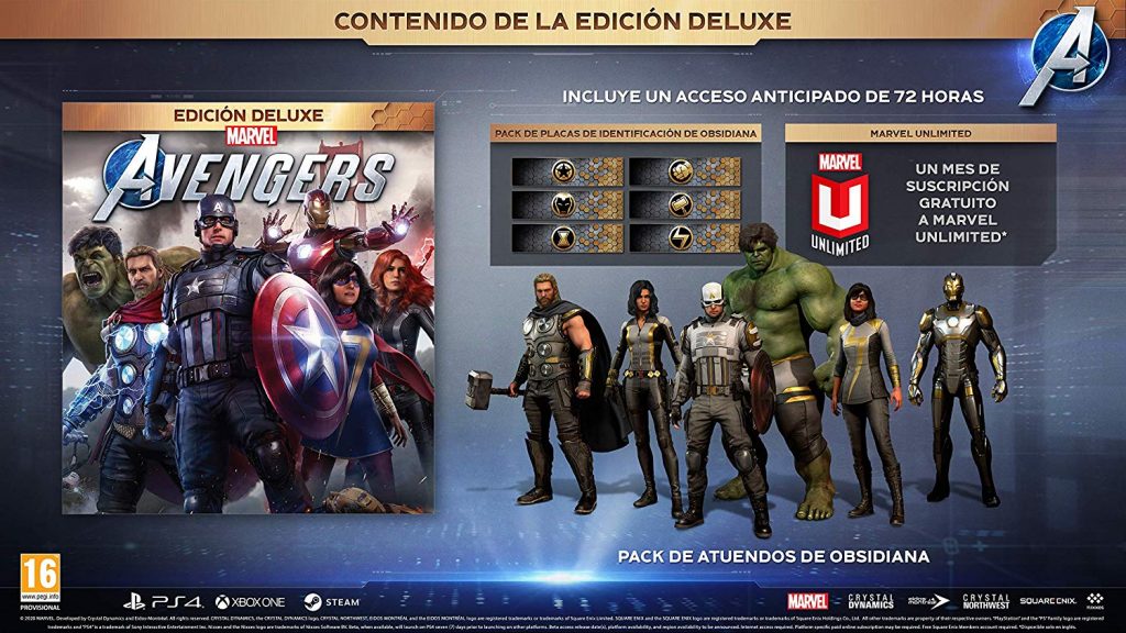 Marvel's Avengers Edición Deluxe