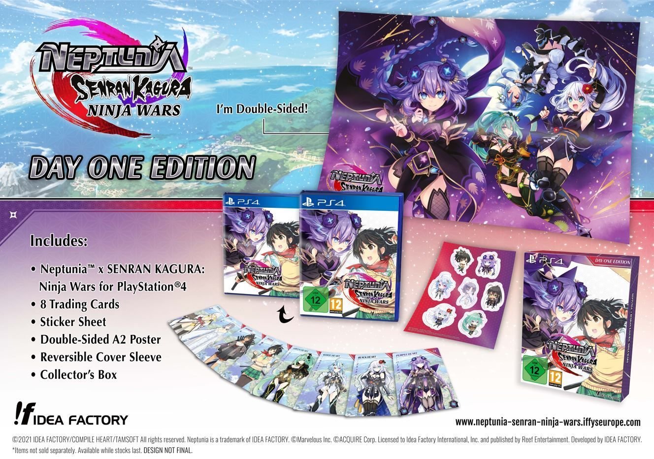 Neptunia x SENRAN KAGURA Ninja Wars Day One Edition Switch