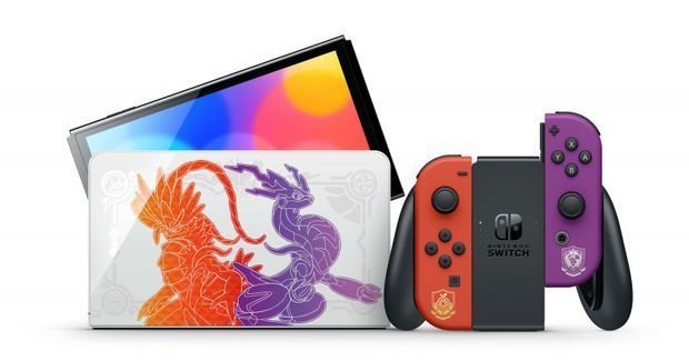 Nintendo Switch OLED Pokemon Escarlata Purpura portada laedicionespecial.es