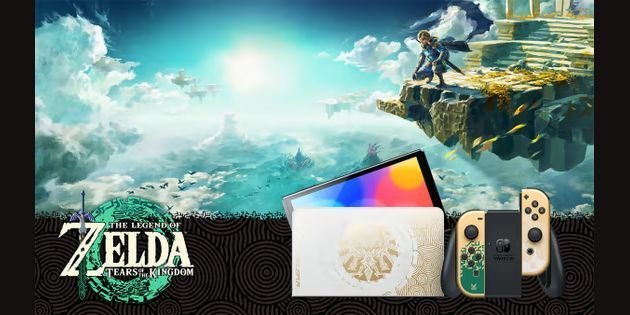 Nintendo Switch OLED Zelda Tears of the Kingdom