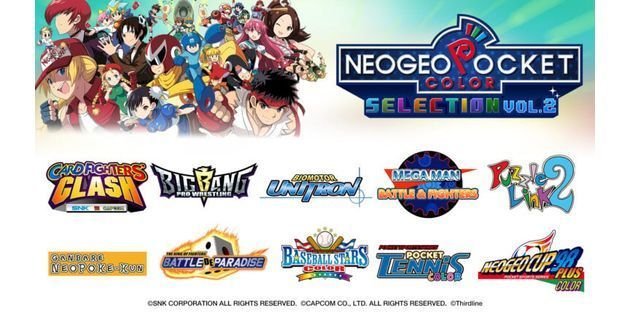 NeoGeo Pocket Color Selection Vol. 2 portada laedicionespecial.es