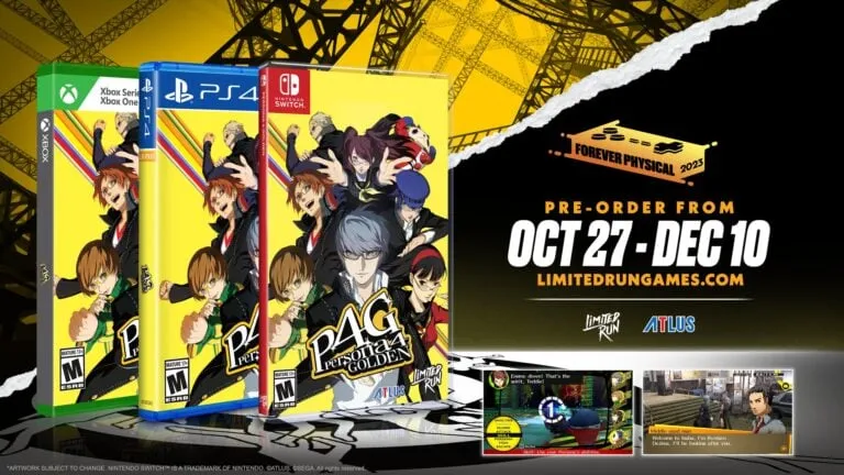 Persona 4 Golden portada laedicionespecial.es