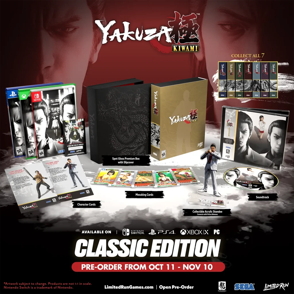 Yakuza Kiwami Classic Edition para Nintendo Switch, PS4, Xbox y PC