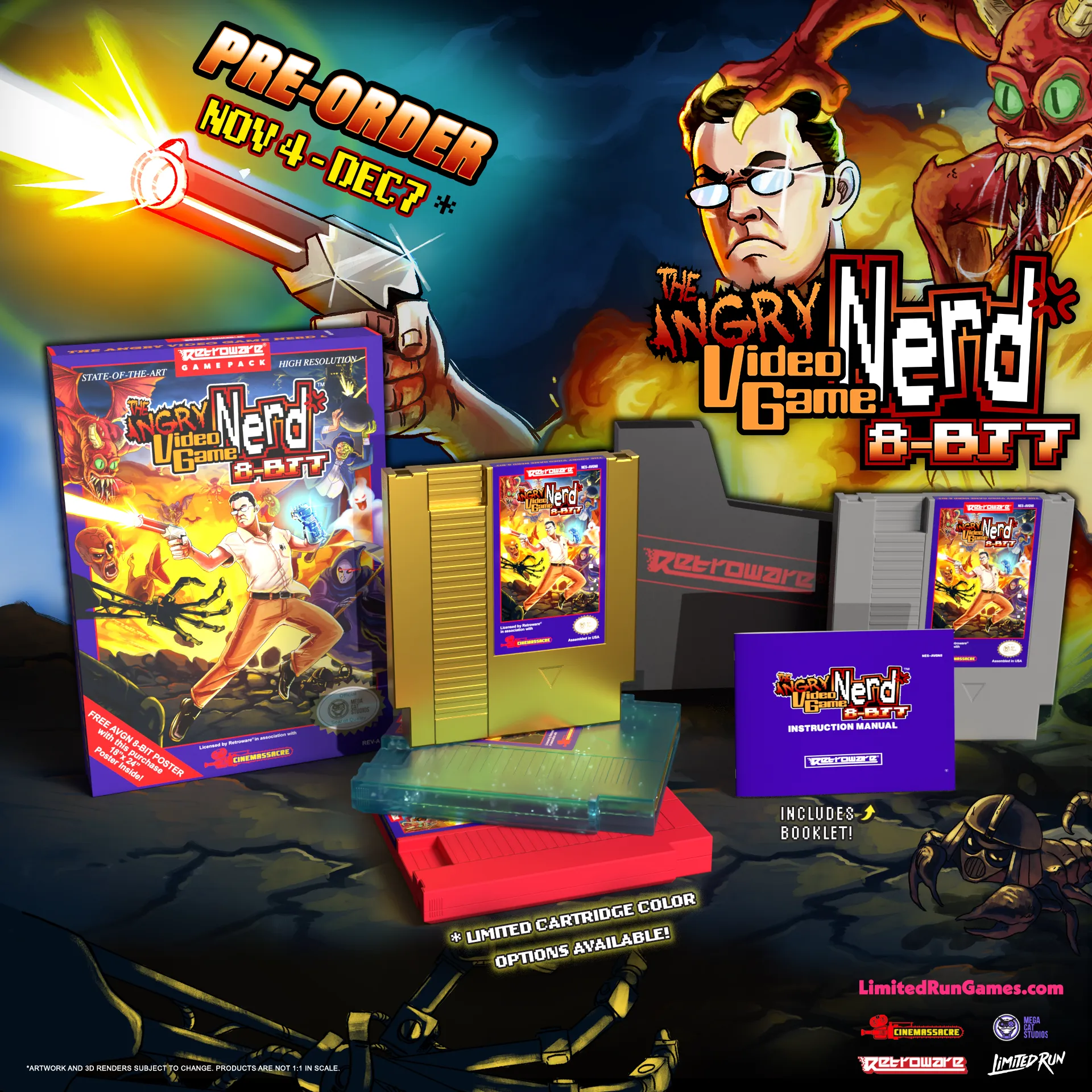 Angry Video Game Nerd 8-bit Limited Edition NES