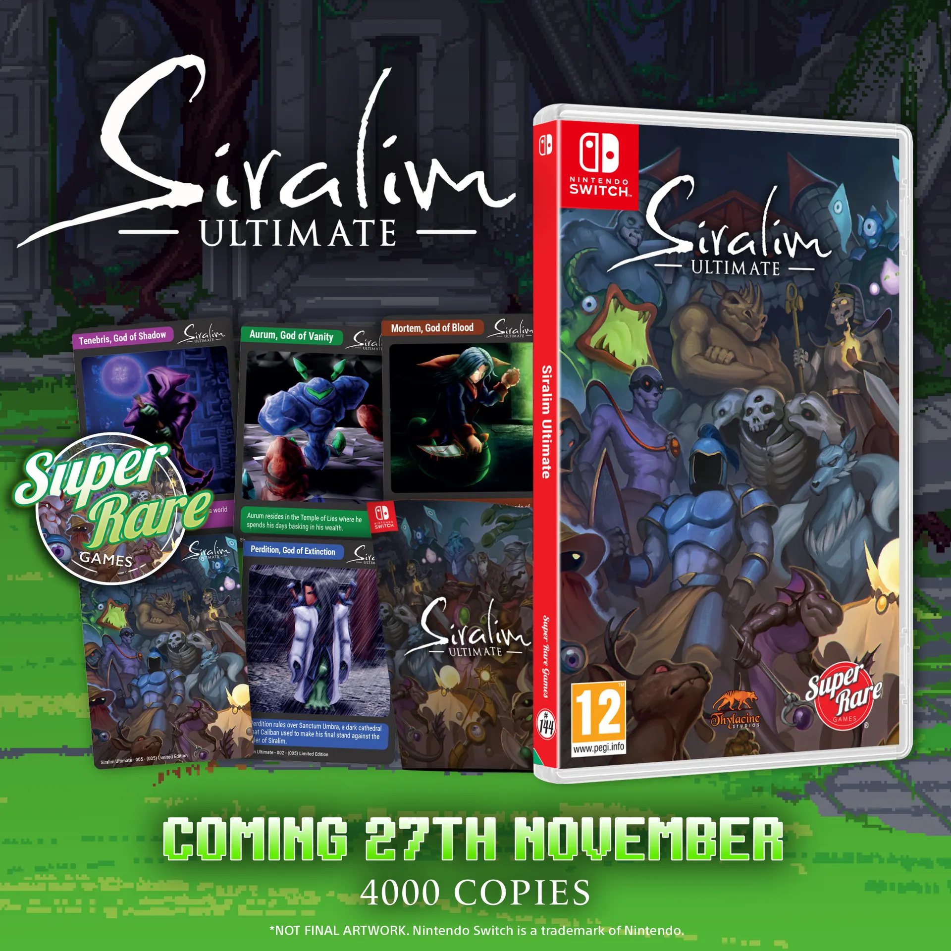 Siralim Ultimate Limited Edition Super Rare Games Nintendo Switch