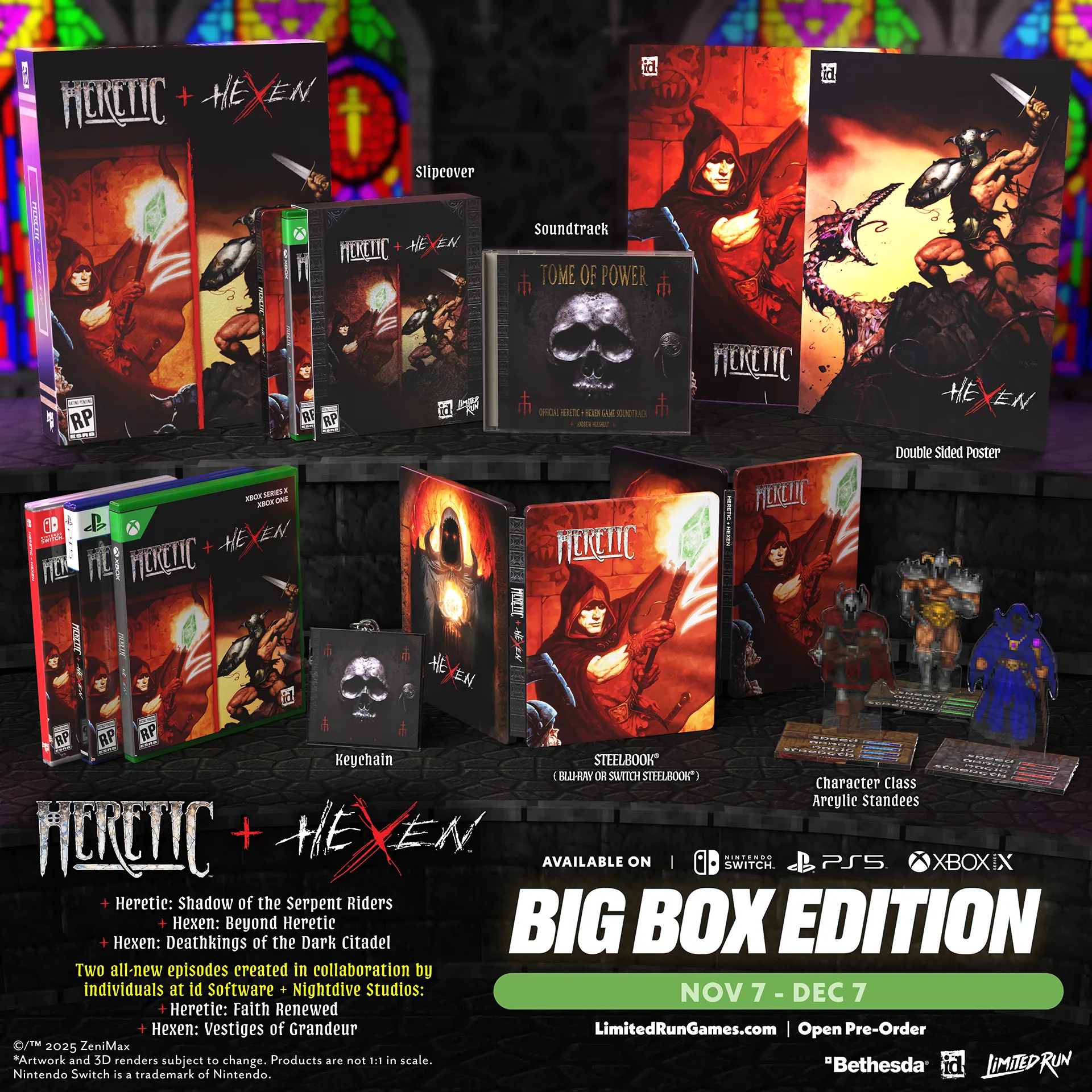 Heretic + Hexen Collector's Edition Switch PS5 Xbox PC