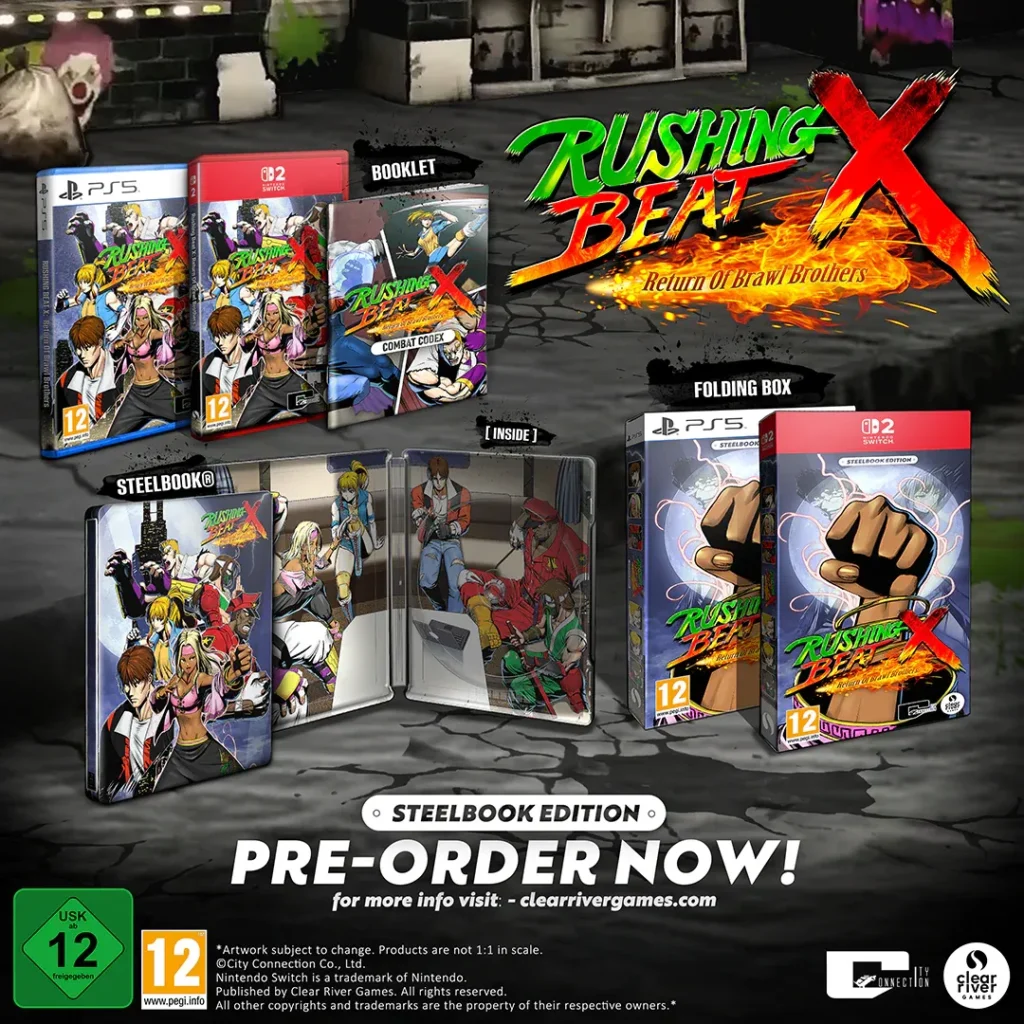 Rishing Beat X: Return of Brawl Brothers Limited Edition PS 5Switch