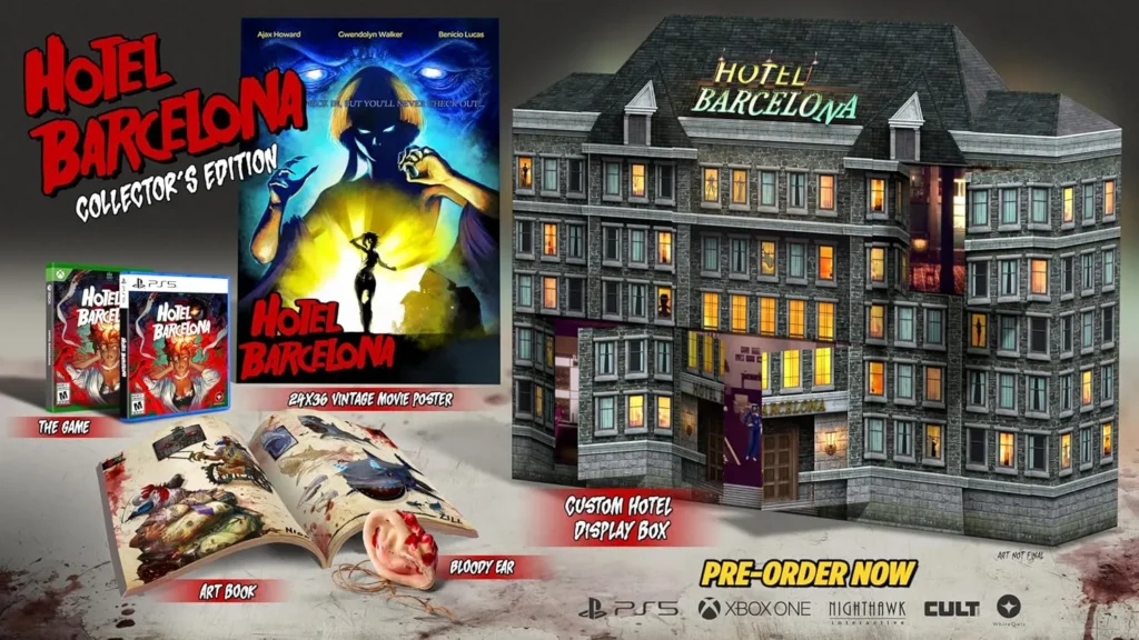 Hotel Barcelona Collector's Edition PS5 Xbox Series X