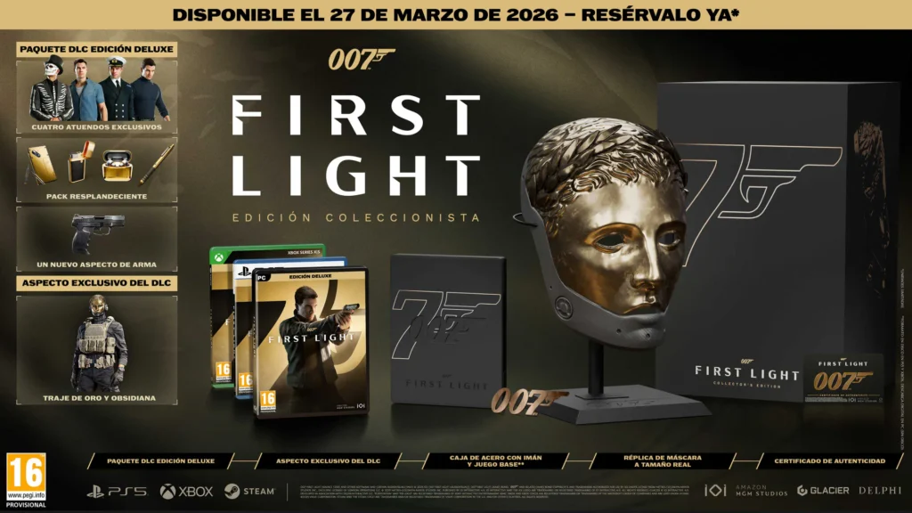 007 First Light Collector's Edition PS5 PC Xbox Series X
