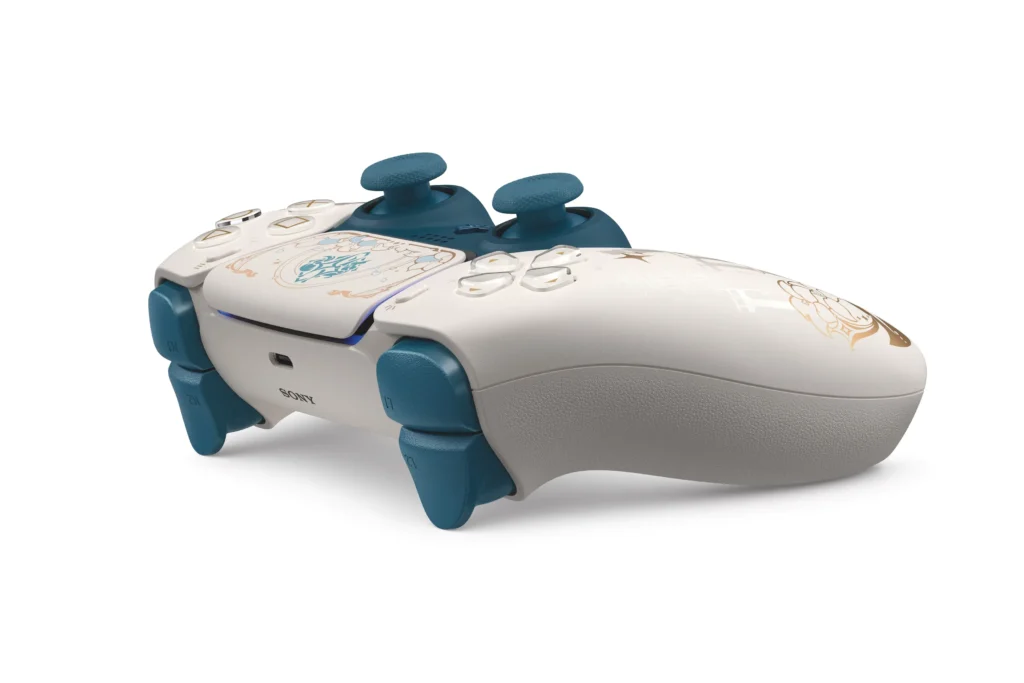 DualSense Genshin impact Limited Edition PS5 PC Bluetooth Tumbado lateral