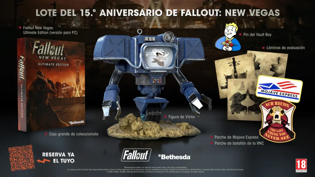Fallout New Vegas 15 Aniversario Bundle PC
