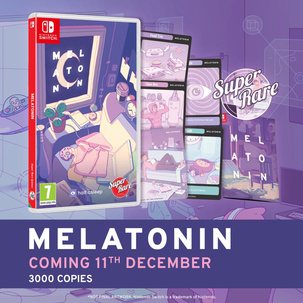 Melatonin Limited Edition Nintendo Switch Super Rare Games