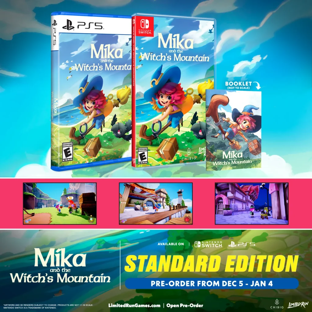 Mika and the Witch’s Mountain edición física