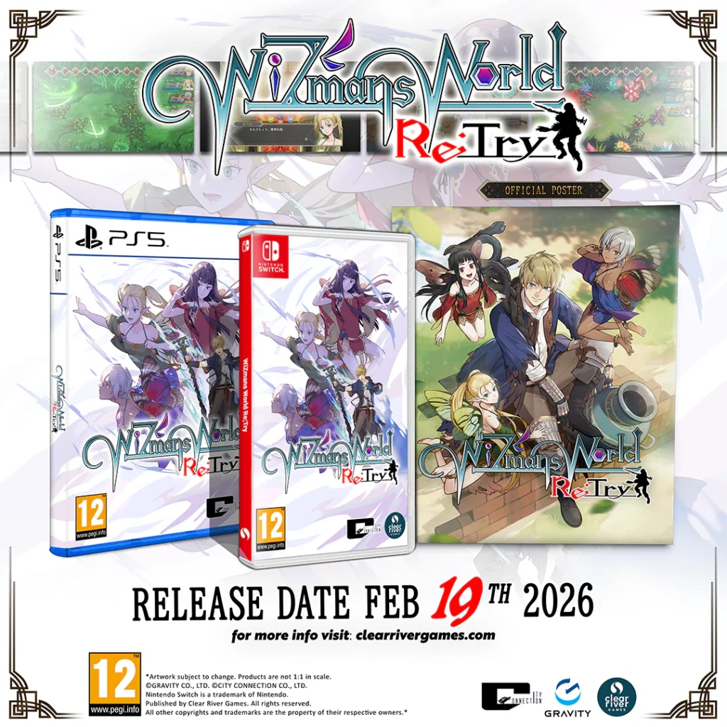 Wizmans Wolrd Re;Try special edition Switch PS5