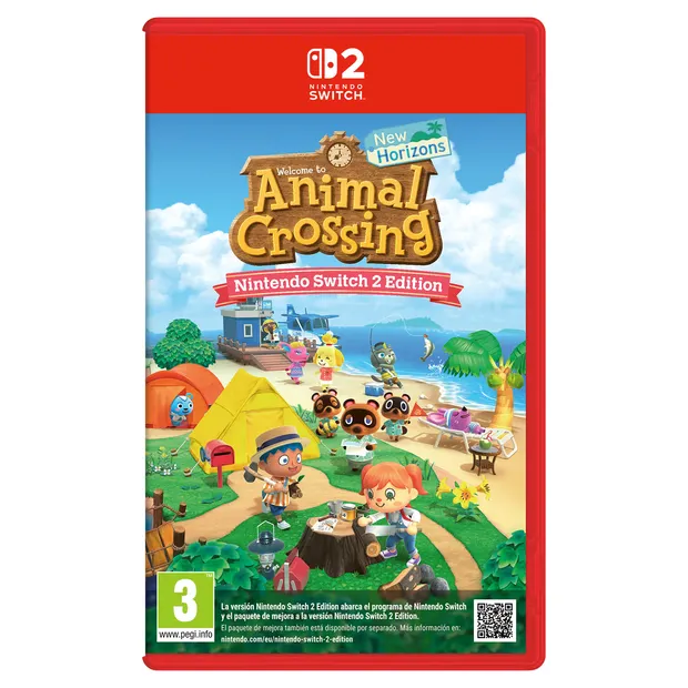 Animal Crossing New Horizon Nintendo Switch 2 Edition portada laedicionespecial.es