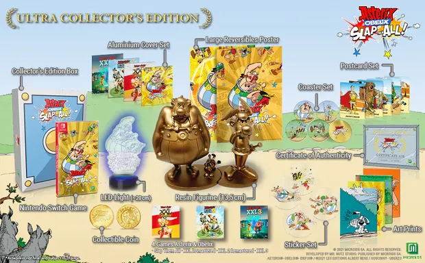 Asterix & Obelix Slap Them All! portada laedicionespecial.es