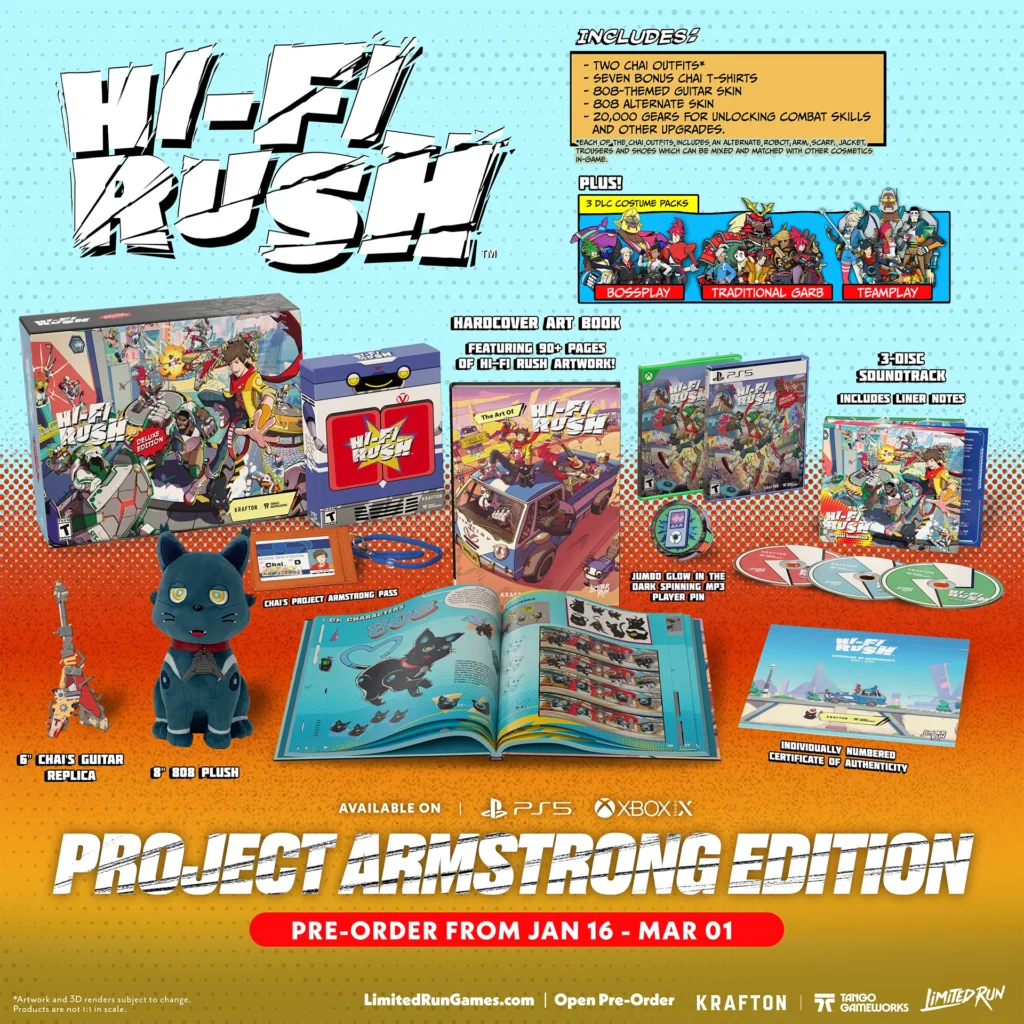 Hi-Fi RUSH Project Amstrong Edition PS5 Xbox Series X
