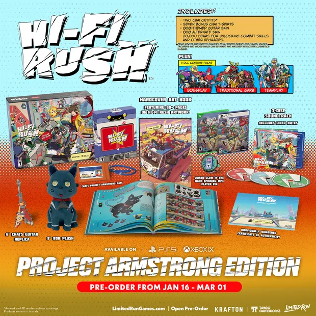 Hi-Fi RUSH Edition Coleccionista portada laedicionespecial.es