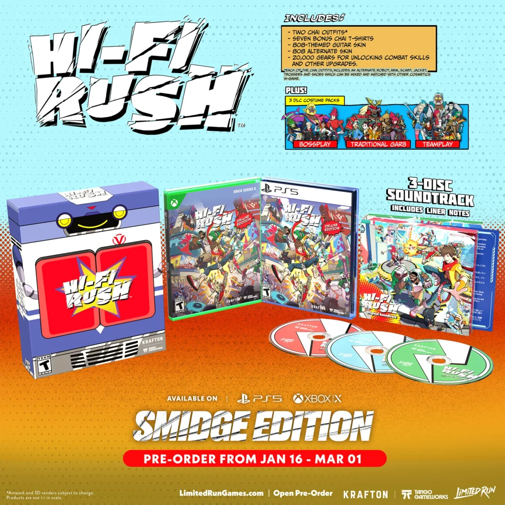 Hi-Fi RUSH Smigde Edition PS5 Xbox Series X