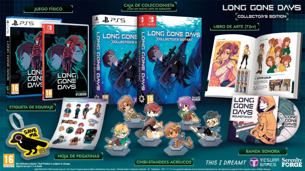 Long Gone Days Collector's Edition Switch PS5