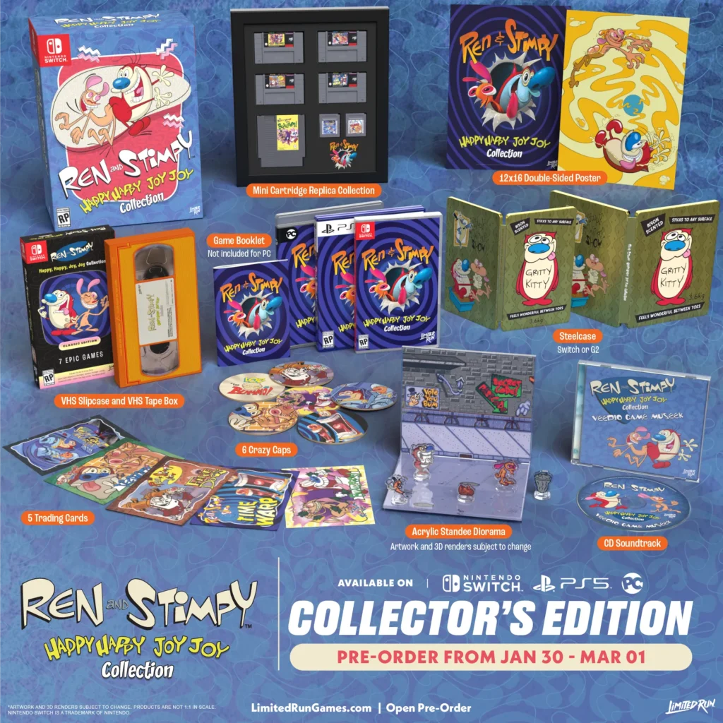 Ren & Stimpy Happy, Happy, Joy, Joy Collection Collector's Edition