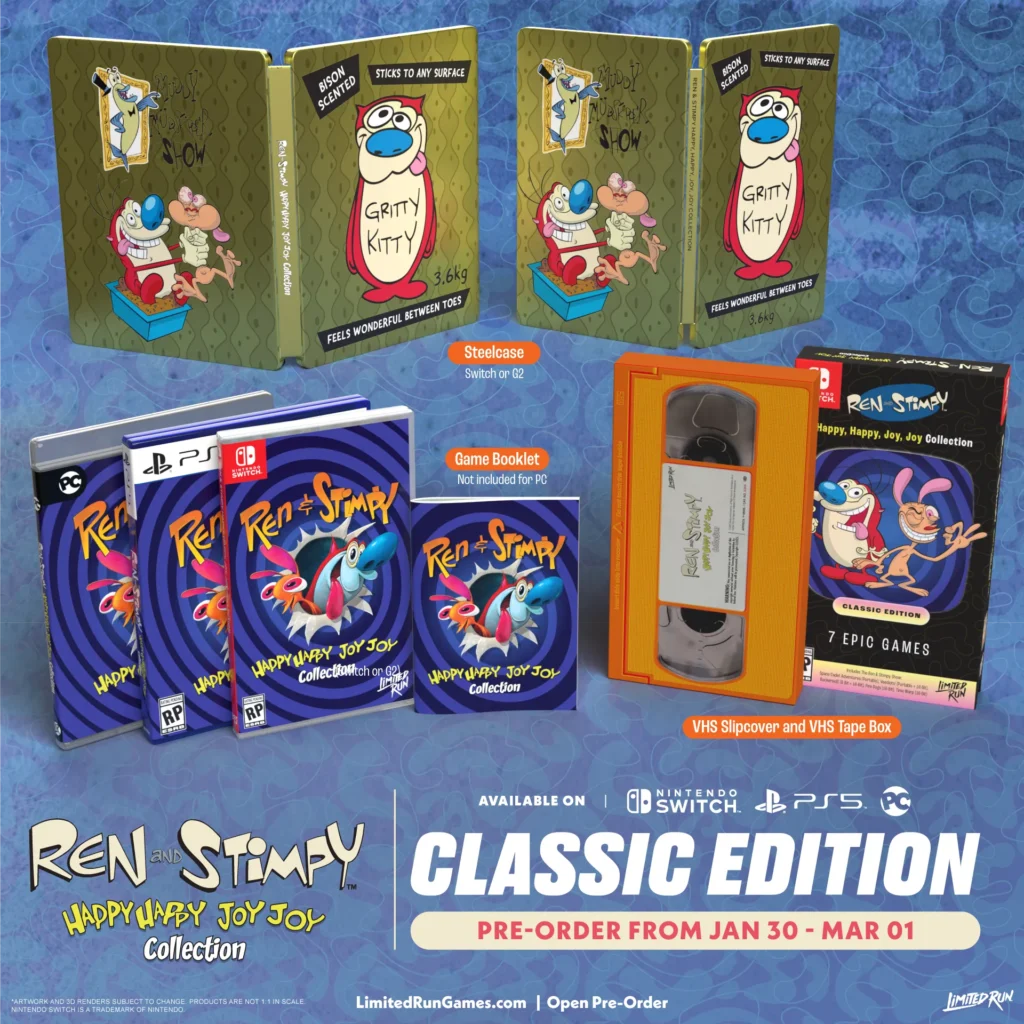 Ren & Stimpy Happy, Happy, Joy, Joy Collection Classic Edition