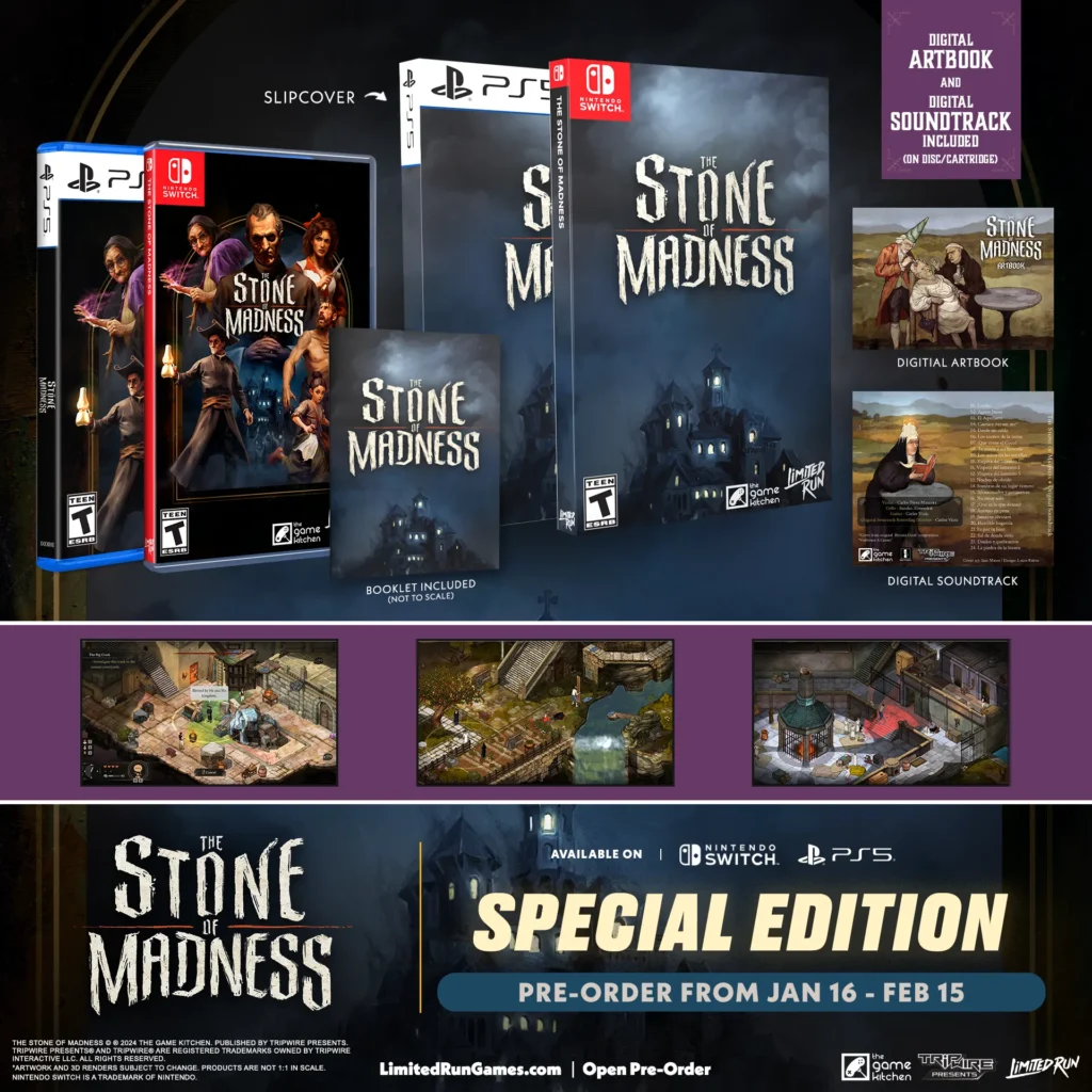 The Stone of Madness Special Edition Switch PS5