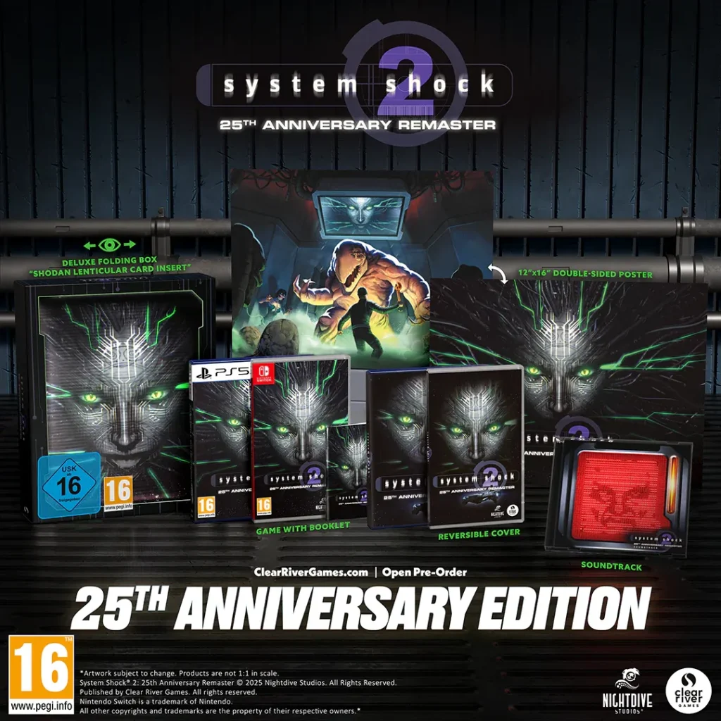 System Shock 2 25 Anniversary Remaster Edición Coleccionista