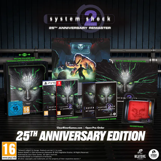 System Shock 2 25 Anniversary Remaster portada laedicionespecial.es