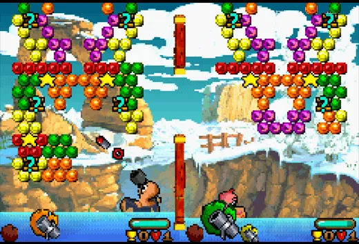 Worms Blast! Evercade