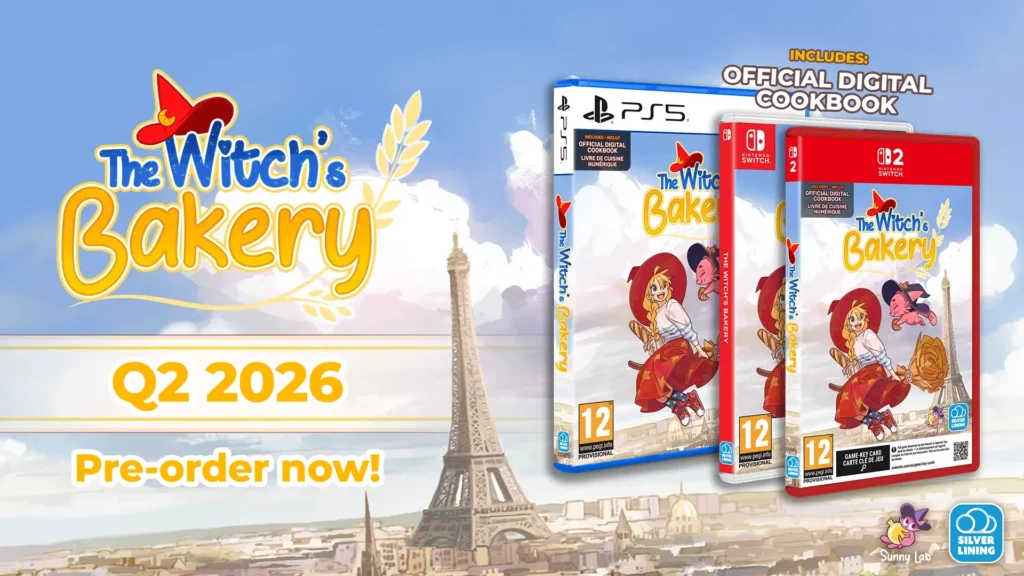 The Witch's Bakery Edición Física PS5 Switch y Switch 2