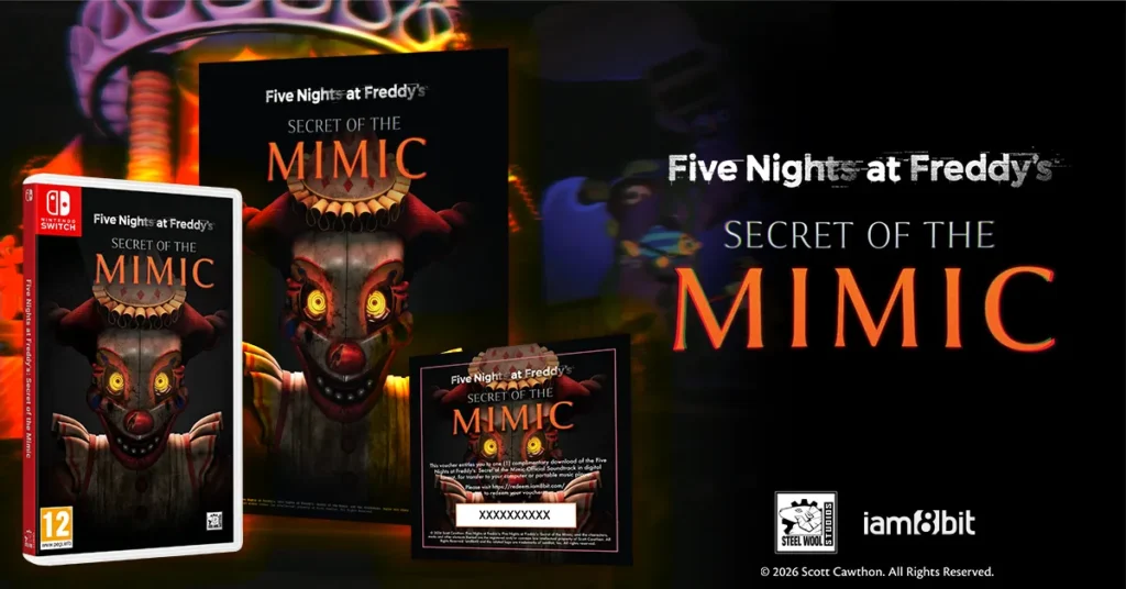 Five Nights at Freddy’s: Secret of the Mimic Edición Física Switch