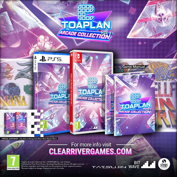 Toaplan Arcade Collection Vol 1 portada laedicionespecial.es