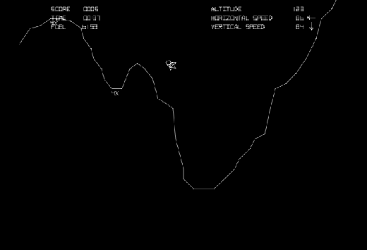 Lunar Lander Evercade