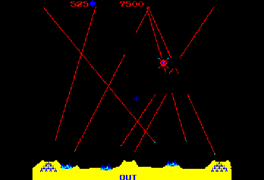 Missile Command Evercade