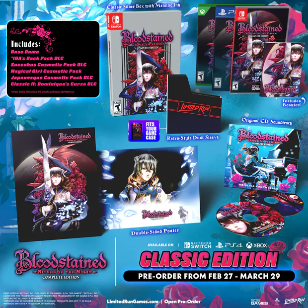 Bloodstained: Ritual of the Night Complete Edition portada laedicionespecial.es