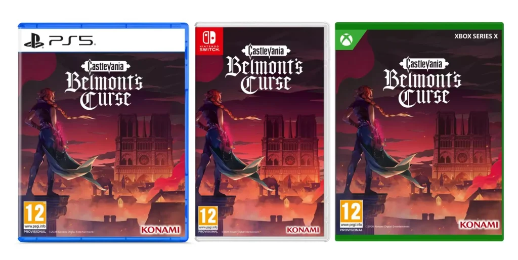 Castlevania: Belmont’s Curse Edición Físisca Switch PS5 Xbox Series X