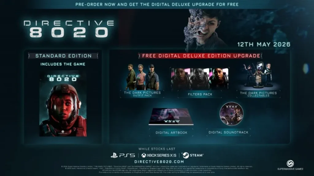 Directive 8020 edición física Xbox Series X PS5